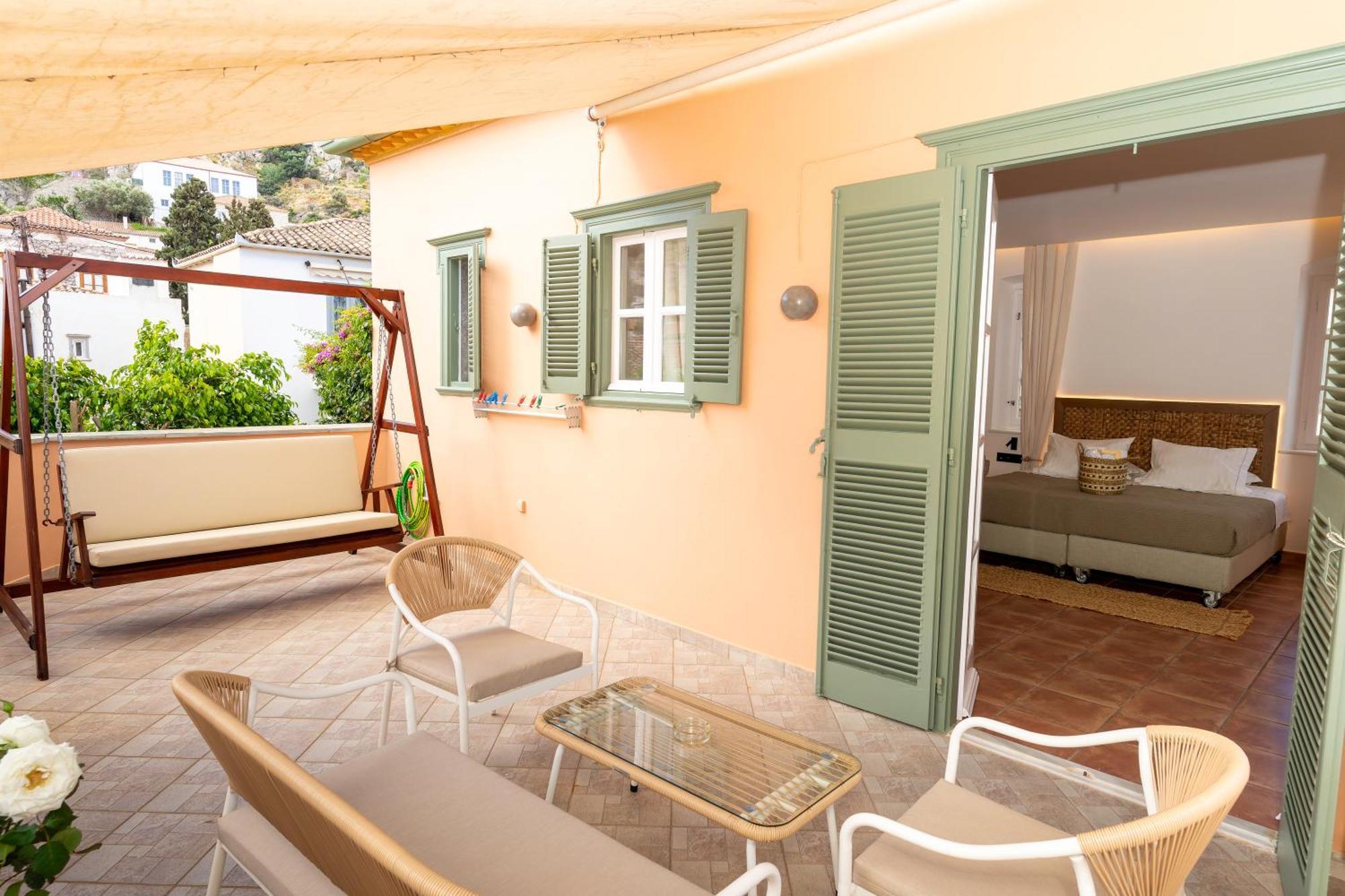 Alkionides Hydra Hotel Bagian luar foto