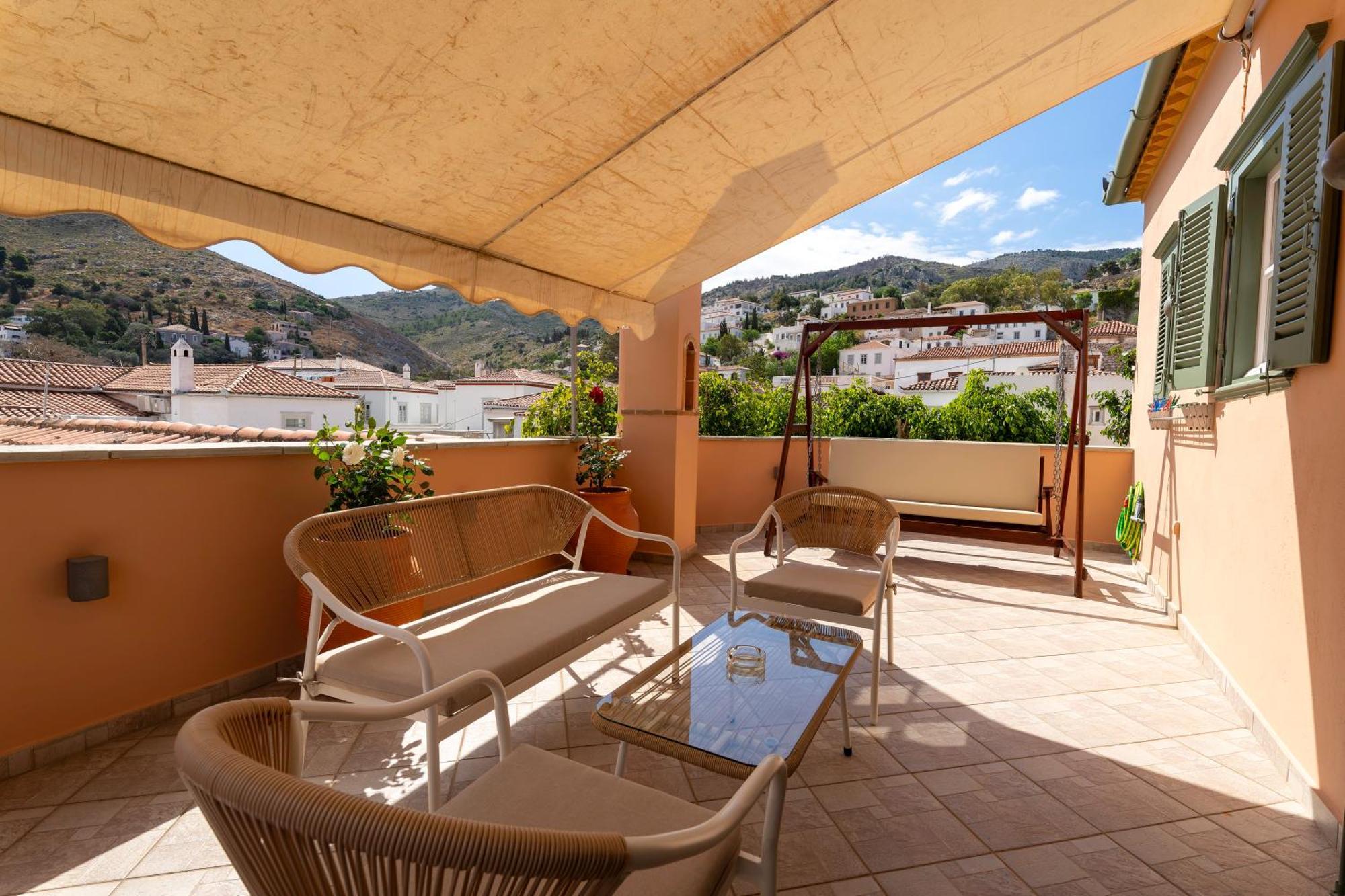 Alkionides Hydra Hotel Bagian luar foto